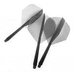 3 tk 2BA keermega pehmed nooled kukkumisvastased professionaalsed nooled vastupidavad integreeritud noolevarred ja lennud plastikust nooletarvikud lilla