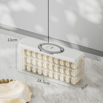K&ouml;&ouml;k pelmeenikast toidu hoiukonteiner k&uuml;lmik Hoida v&auml;rskena s&auml;ilituskarpi Mitmekihiline l&auml;bipaistev pelmeenikarbi korraldaja 1 layers hall v&auml;rv