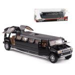 1:32 cm Legeeritud Pikendatud Limusiini Auto Mudel Metallist Valatud S&otilde;idukid Heli ja Valgusega T&otilde;mba Tagasi Auto Kogumis M&auml;nguasjad Laste Kingitused B226 gray