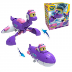 Uusimad ABS Min Deformation Gogo Dino Explorers REX Transformation Auto Lennuk Mootorpaat Kraana Gogo Dinosaur Explorers m&auml;nguasjad
