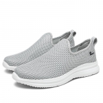 2024 V&otilde;rk Meeste Kingad Kerged Tossud Meeste Mood Vabaaja Jalutusk&auml;igukingad Hingavad Meeste Mokassiinid Zapatillas Hombre 43 helehall v&auml;rv