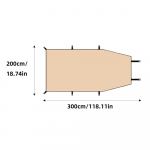 Autotelk Katusevarikatus UV-vastane, suur aknaklaas Telk vihmakindel autotelk p&auml;ikesevarjud Auto v&auml;litarvikud hall v&auml;rv