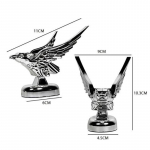 V&auml;liskaunistus 1 tk auto kapoti esikapott Eagle'i ornament m&auml;rk Auto esikate 3D kotka embleem auto muutmise tarvikud