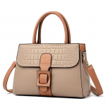 Kontrastsed krokodillimustriga naiste kotid Suur mahutavusega &otilde;lakott Crossbody kott Uus mood