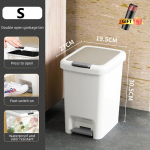 Uus pedaaliga pr&uuml;gikast kaanega hoiu&auml;mbriga press-t&uuml;&uuml;pi pr&uuml;gikastid toiduj&auml;&auml;tmete pr&uuml;gikast k&ouml;&ouml;gitarvikud