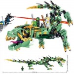 Mecha draakoni ehitusklotsid Kristallkuninga meha mudel Poisi kingitus M&auml;nguasjad linna Ninjago m&auml;nguasjade jaoks