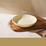 Prantsuse stiilis reljeefne keraamiline taldrik, kerge luksus, restoran, puuviljade salatitaldrik, maitsvad road, s&ouml;&ouml;gitaldrikud, majapidamistarbed