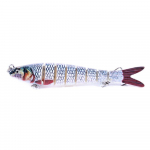 Vooblerid kalap&uuml;&uuml;gi landid Vooblerid haugi jaoks 13,2 CM18g s&otilde;lmeline kala v&otilde;ltss&ouml;&ouml;t kotis 8 s&otilde;lmeline sukeldatud k&otilde;va s&ouml;&ouml;t mitmeosaline plastiks&ouml;&ouml;t