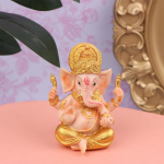 Baarilett kassa T&ouml;&ouml;laua isetegemise kaunistus Kuldne Lord Ganesha Buddha kuju Elevandijumal skulptuurid Ganeshi kujukesed