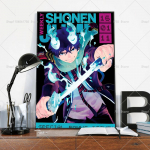 1 tk Blue Exorcist Klassikaline Anime Plakat Isekleepuv Kunst Veekindel Paberkleebis Kohvik Baar Toa Seinakujundus 21cm&times;30cm NoFrame