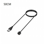 50 cm / 100 cm magnetiline laadimiskaabel Xiaomi Mi Band 7 / 7 Pro / 5 6 USB laadimiskaabel Redmi Watch 2 / Watch 2 Lite jaoks Charger For Mi Band 5 must