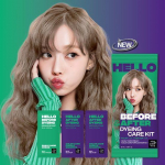 Mise-en-sc&egrave;ne Hello Bubble Dyeing Before/After Kit (1 scalp protector + 2 complementary color shampoos)