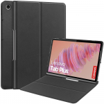Lenovo Tab Plus TB351FU tahvelarvuti &uuml;mbris seisutoega PU-nahast kate p&otilde;rutuskindel kaitse&uuml;mbris must