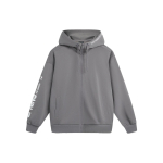 Li Ning spordimoe seeria kirjatr&uuml;kiga kapuutsiga dressipluus Unisex dressipluus suitsuhall AWDU921-2 XXL gray