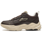 Li Ning Ln Defender Mugavad Trendikad Fliisist Libisemiskindlad Kerged Madalad Vabaajajalatsid Meeste Vabaajajalatsid Pruun AGLU101-3 42⅓ beige