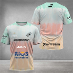 Quick Dry hingav Padel Tennise f&auml;nnid T-s&auml;rk Meeste tennise treening l&uuml;hikeste varrukatega riided suvised 3D-printidega O-kaelusega T-s&auml;rgid Top L