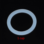 Silikoontihendiga painduv tihendir&otilde;ngas Moka poti espresso k&ouml;&ouml;gi kohvimasinate jaoks