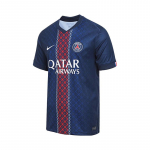 Nike Paris Saint-Germain 2025-2026 Hooaeg Koduv&auml;ljaku F&auml;nnide L&uuml;hikeste Varrukatega Jalgpallis&auml;rk Meeste Topid Tumesinine HJ4593-411 M