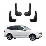 4TK Auto porilapatsid Pritsmekaitsmed Porikaitsmed Auto porilapatsid &Uuml;hilduvad BMW X3 2006 2007 2008 2009 2010 BM-39 must