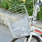 Roostevabast terasest jalgrattakorv Roostekindel jalgratta esikandur Tugev Roostekindel hoiukorv ostlemiseks Style C