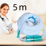 YUWELL Hapniku ninakan&uuml;&uuml;l Silikoonist ninakan&uuml;&uuml;l hapnikukontsentraatori generaatori hapnikutoru ninatoru jaoks 1pcs 5m tube