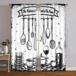 2 tk, Kardinakomplekt Klassikaline ruuduline Masinpestav kangas (ilma vardata) K&otilde;ik aastaajad Ideaalne elutuppa, magamistuppa, k&ouml;&ouml;ki, 29x65in(75x166cm) white