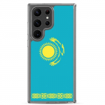 Coque T&eacute;l&eacute;phone &ndash; Kasahstani ametlik &ndash; Samsung Galaxy S23 &ndash; Drapeau &ndash; Supp &ndash; Mitmev&auml;rviline