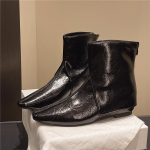 Moodsad Terava Otsaga Naiste Madalad Saapad Talvised Uued Trendid Kingad 2025 Moodsad Chelsea L&uuml;hikesed Kingad Disainer Elegantne Zapatillas Mujer 35 must