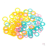 pack Knitting Marker Rings Stitch Markers Crochet Clasp, 2 Sizes, Different Colors