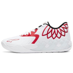Puma MB.01 Lo Team Colors - Valge High Risk Punane Unisex Tossud Puma-Valge 376941-10 44.5 white
