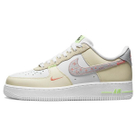 Nike Air Force 1 07 LV8 Just Stitch It - Valge Toon Roheline Unisex Tossud Kreemjas Peak-Valge Kookospiim FB1852-111 46
