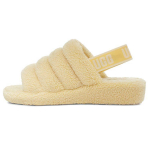 UGG Fluff Yeah Lamba Nahast Kerged Mugavad Moodsad Sussid Naiste sussid Banaanipuding 1127116-BPDD 38