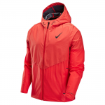 Nike Aeroswift Storm-Fit Aerogami Tuulekindel Veekindel Jooksutagiga Kapuutsiga T&otilde;mblukuga Jakk Meeste jakid Helepunane TumePunane Must FZ9040-696 M