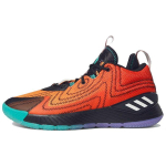 Adidas D Rose Son Of Chi 2.0 &Uuml;mar nina Paelkinnitusega Libisemisvastased Vastupidavad Kerged Madalad Korvpallijalatsid Meeste Tossud Punane Sinine Lilla GY4897 40 red
