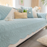 Tikitud puuvillane diivanipadi kangast libisemiskindel padi Four Seasons universaalne uus puuvillane pastoraalne nahast diivani katteriie 70X70