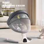 Elektriline beebikiik muusika ja lamamistooliga - vasts&uuml;ndinu uneabi h&auml;ll Gray Rocking Chair (Electric Display)