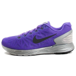 Nike LunarGlide 6 Flash Naiste tossud Lilla Hyper-Grape Helesinine Reflect-Silver 683652-500 38.5
