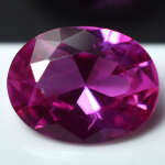 Naturaalne ovaalne l&otilde;ige SERTIFITSEERITUD 1 tk Punane rubiin T&auml;iuslik s&otilde;rmuste jaoks Lahtine v&auml;&auml;riskivi 6x5 mm 6.00 mm approx. punane
