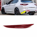Tagumise kaitseraua helkur-tagatule lamp vasakpoolne Alfa Romeo Stelvio 2017-2022 punane