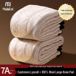 Men's Modal Wool Thermal Pants with Windproof Knee Support 4XL (160-190)