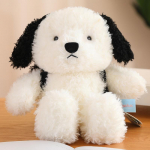 Armas Seljakott Valge Koer Must Koer Pl&uuml;&uuml;sm&auml;nguasi J&auml;nes Pl&uuml;&uuml;sm&auml;nguasi Pehme Nukk M&auml;nguasjad Lastele T&uuml;drukutele S&uuml;nnip&auml;evakingitus Rekvisiidid 35cm