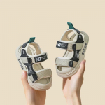 Beebi funktsionaalsed sandaalid suvi 1-aastane 2-3 pehme tallaga 4 lastejalatsid 5 laste rannajalatsid kottpea poisid v&auml;ikelaste jalatsid 36