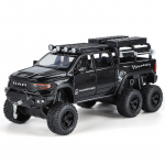 1/32 Dodge Mammoth 1000 6*6 TRX RAM Hennessey Maastiku Pikap Maastikuauto Sulamist Valatud Mudelauto Laste M&auml;nguasjad Kogumisobjektid Kingitus Poiss must