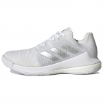 Adidas Crazyflight V&otilde;rkpallijalatsid Cloud White Silver Metallic Naistele HR0635 42⅔