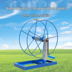 Uuendatud manuaalne voolikurull ja hoiuriiul