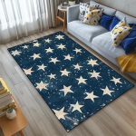 3D pentagramm geomeetriline vaip elutuba kodu kaunistamine laste l&uuml;hike samet suur vaip magamistuba voodi k&otilde;rval libisemiskindlad p&otilde;randamatid 80x120cm