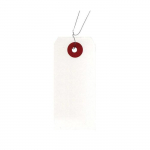 Etiquettes blanches x 40 valge