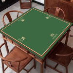 Uus Hiina Mahjongi Lauamatt, Majapidamise Vaikne Vaikne Matt, Mustust H&uuml;lgav Ja Lihtne Hooldada T&ouml;&ouml;pind, Kristallveluurist M&auml;ngukaartide Lauamatt 100 * 100cm (crystal velvet)