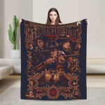 Arthur Red Dead Redemption 2 Tekk Kvaliteetne Pehme Soe Visketekk Talvine Reisimine Kontor Diivan Voodi Kohev Voodikate 40x50in