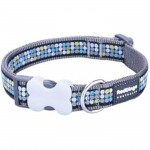 Collier pour Chien - RED DINGO - Style Moderne On Cool Gris - 15 x 24-36 cm - Taille Moyenne puhas